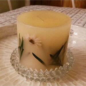 1999 CLAIROL Herbal Essence Botanical Candle & Holder